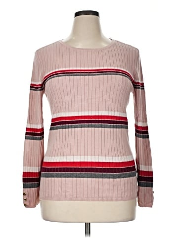 Liz Claiborne Long Sleeve T-Shirt (view 1)