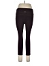 Marika Solid Burgundy Active Pants Size L - photo 2