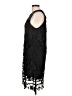 Francesca's 100% Polyester Black Cocktail Dress Size L - photo 5