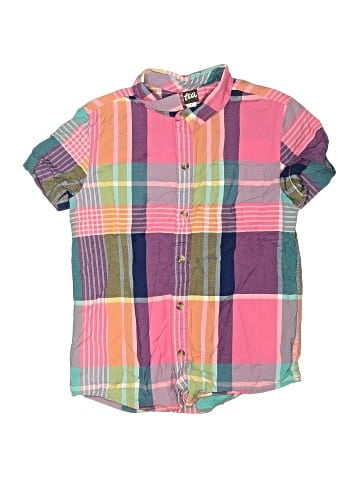 Tea Short Sleeve Button-Down Shirt (view 1)