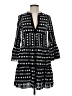 Reset Print Black Casual Dress Size S - photo 1