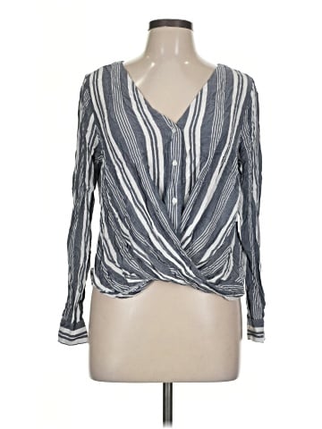 a.n.a. A New Approach Long Sleeve Blouse (view 1)