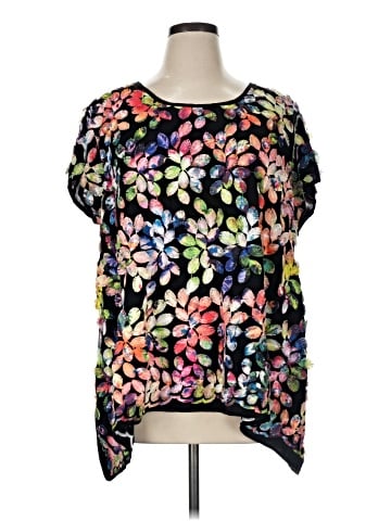 Karen Kane Short Sleeve Blouse (view 1)