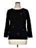 Cj Banks Hearts Black Pullover Sweater Size 0X - photo 1