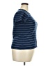 Lands' End Stripes Blue Short Sleeve T-Shirt Size 18 - photo 4