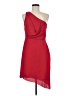 BCBGMAXAZRIA 100% Polyester Solid Red Cocktail Dress Size 6 - photo 1
