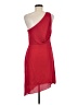 BCBGMAXAZRIA 100% Polyester Solid Red Cocktail Dress Size 6 - photo 2
