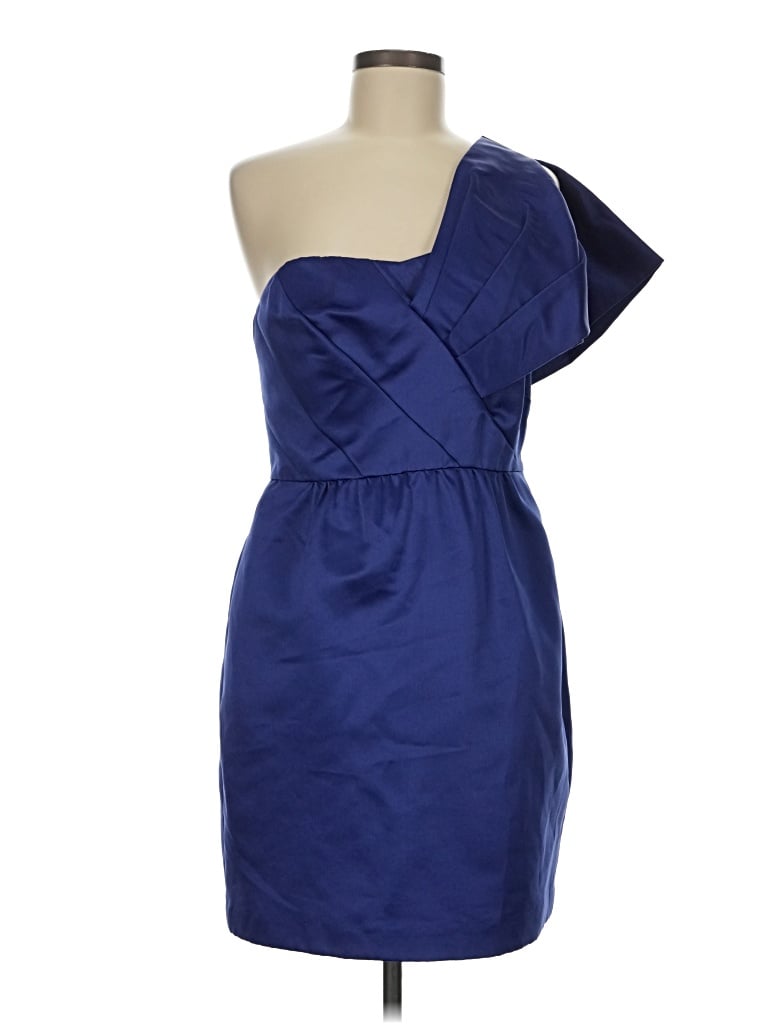Pre-owned Abs Allen Schwartz Cocktail Dress In Blue