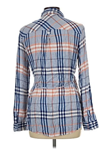 Isabel Maternity Long Sleeve Button-Down Shirt (view 2)