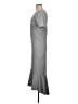 ASOS 100% Polyester Solid Gray Casual Dress Size 4 - photo 5