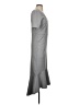 ASOS 100% Polyester Solid Gray Casual Dress Size 4 - photo 4