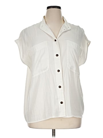 Banana Republic Sleeveless Button-Down Shirt (view 1)