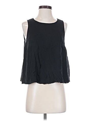 Elizabeth and James Sleeveless Silk Top (view 1)