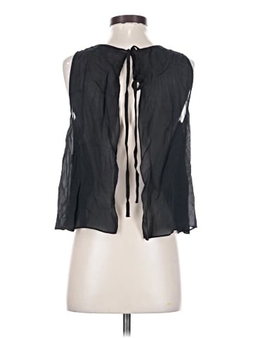 Elizabeth and James Sleeveless Silk Top (view 2)
