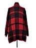 Catherines Plaid Red Cardigan Size 3X - photo 2