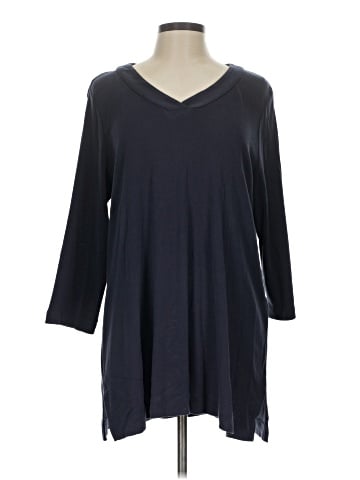 Chico's 3/4 Sleeve T-Shirt (view 1)