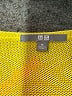 Uniqlo 100% Cotton Stripes Yellow Pullover Sweater Size M - photo 4