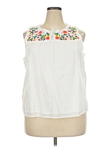 J.Crew Factory Store Sleeveless Blouse (view 1)