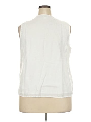 J.Crew Factory Store Sleeveless Blouse (view 2)