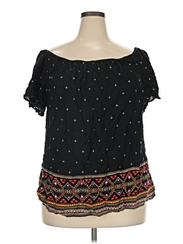 Torrid Short Sleeve Blouse (view 1)