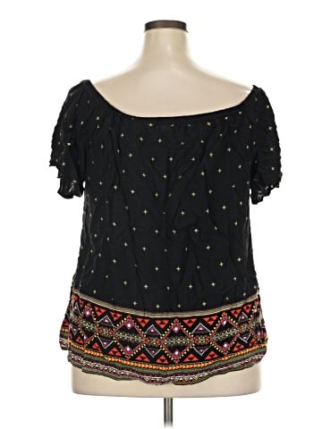 Torrid Short Sleeve Blouse (view 2)