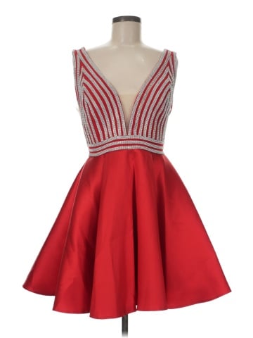 JVN by Jovani Cocktail Dress (view 1)
