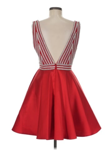 JVN by Jovani Cocktail Dress (view 2)
