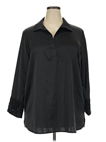 Anne Klein 3/4 Sleeve Blouse (view 1)