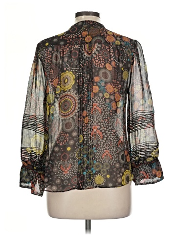 Robert Graham 3/4 Sleeve Silk Top (view 2)