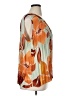 DR2 100% Polyester Orange 3/4 Sleeve Blouse Size XL - photo 4