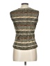 Tess 100% Polyester Gold Sleeveless Top Size L - photo 2