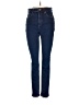 Express Hearts Blue Jeans Size 0 - photo 1