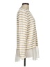 Cha Cha Vente Ivory Long Sleeve Top Size M - photo 4