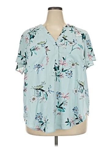 Torrid Short Sleeve Blouse (view 1)