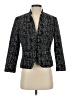 Nine West 100% Polyester Tweed Black Blazer Size 4 - photo 1