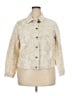 Saint Tropez West 100% Linen Paisley Ivory Jacket Size 2X - photo 1