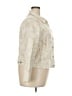Saint Tropez West 100% Linen Paisley Ivory Jacket Size 2X - photo 4