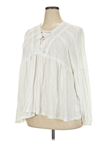 Lucky Brand Long Sleeve Blouse (view 1)