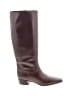 Vince Camuto 100% Leather Burgundy Boots Size 7 1/2 - photo 1