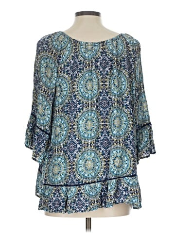 John Paul Richard 3/4 Sleeve Blouse (view 2)