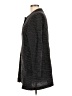 Eileen Fisher 100% Cotton Gray Coat Size L (petite) - photo 5