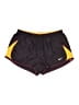 Nike 100% Polyester Color Block Black Athletic Shorts Size M - photo 1