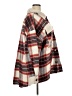 Davi & Dani 100% Polyester Plaid Ivory Red Coat Size XXXL. - photo 4