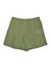 Kirious 100% Cotton Solid Green Skort Size XS - photo 1
