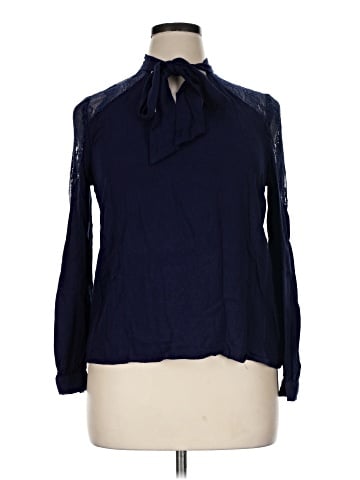 Just Fab Long Sleeve Blouse (view 1)