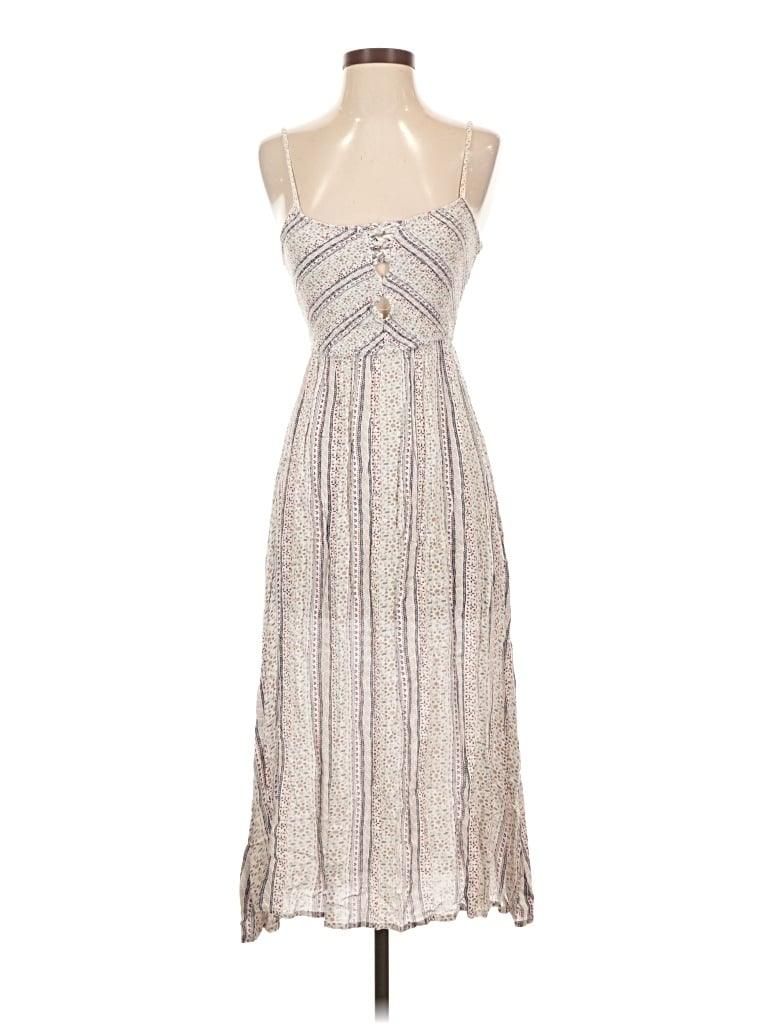 Pre-owned Japna Cocktail Dress In Silver