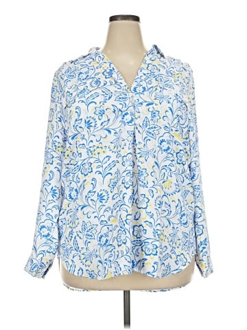 Ann Taylor 3/4 Sleeve Blouse (view 1)