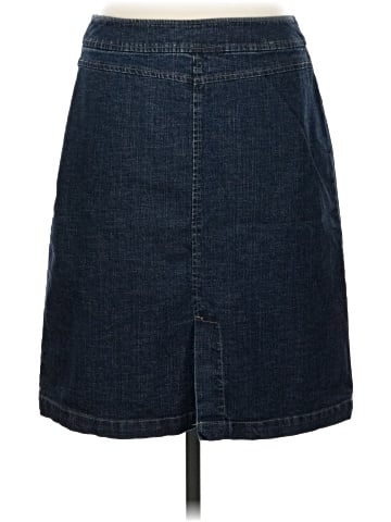 Tribal Denim Skirt (view 2)
