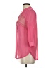 Vanity 100% Polyester Pink 3/4 Sleeve Blouse Size S - photo 5
