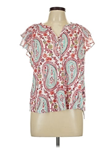 Style&Co Short Sleeve Blouse (view 1)